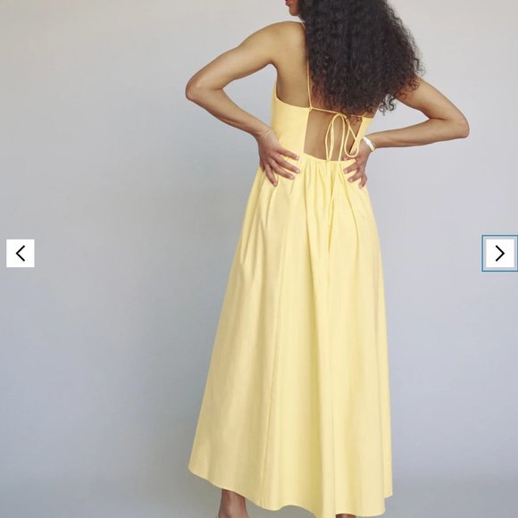 Reformation Yellow Midi Dress - Picture 5 of 11